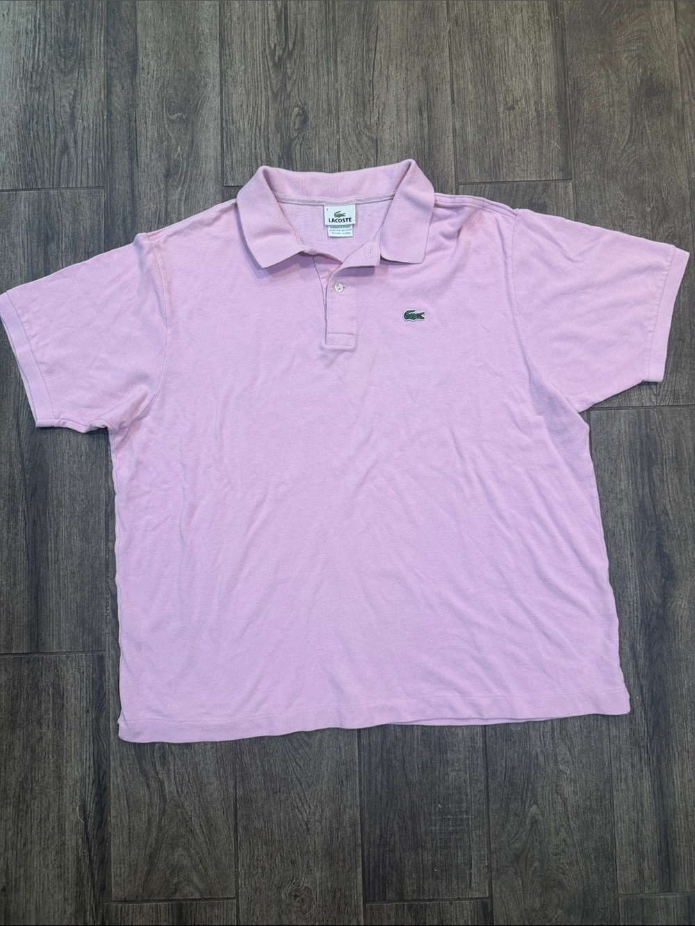 Lacoste Light Pink Classic Fit Polo